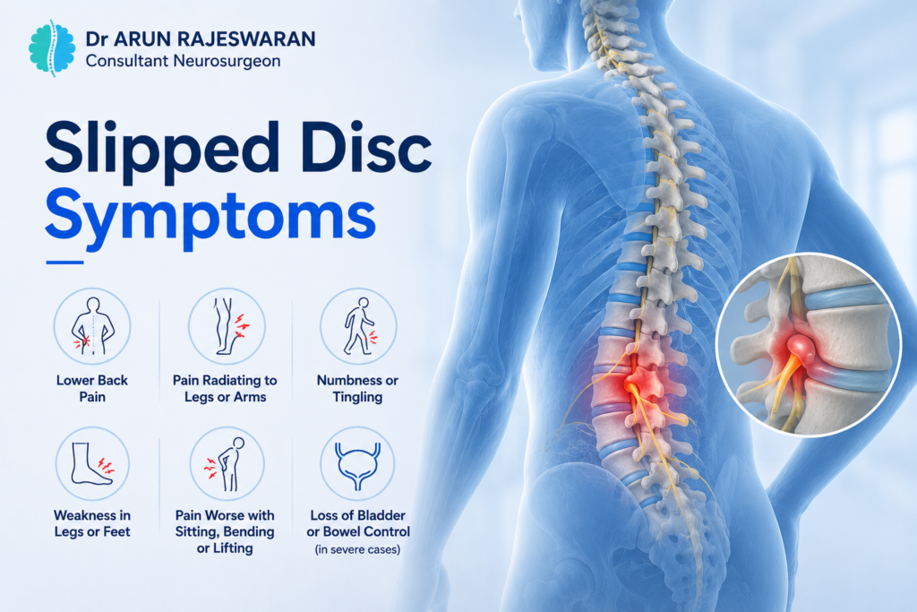 Slipped Disc Symptoms: What You Feel, Why It Happens, and When to See a Spine Specialist